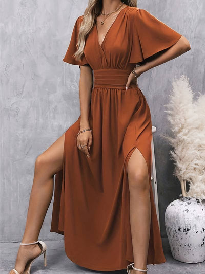 Rozelia | Romantisches Kleid mit plissierter Taille für Damen