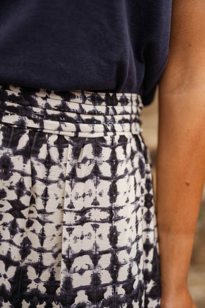 Tracie | Jupe Gaelle - blau in Tie & Dye
