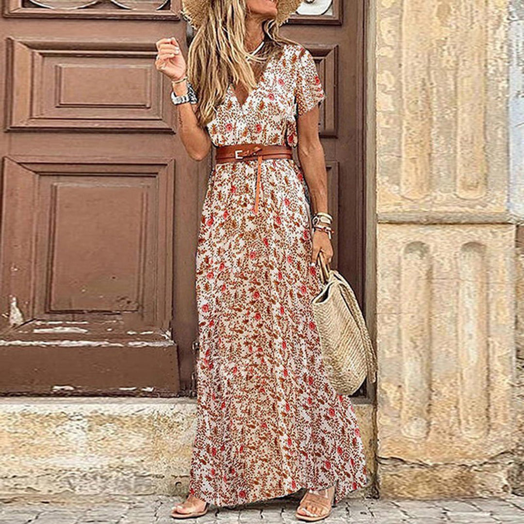 Boho-Maxikleid mit Muster Damen – Thalia