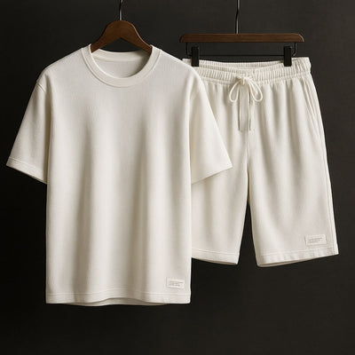 Waffelstrick Herren Loungewear Set