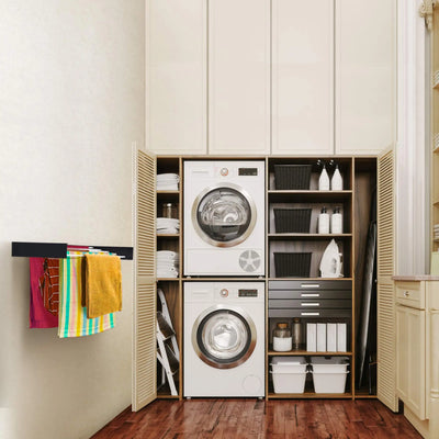 EcoDry Faltbarer Wäscheständer – Platzsparender Trockner für drinnen & draußen