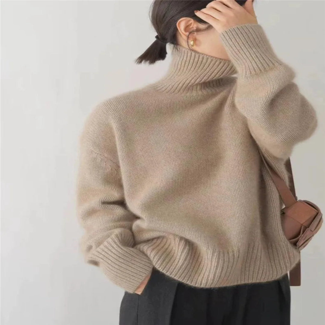 Lena - Weicher Rollkragenpullover