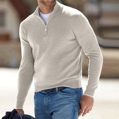 Ortwin | Elegante Pullover mit Reißverschluss