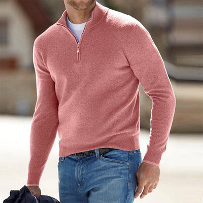 Ortwin | Elegante Pullover mit Reißverschluss