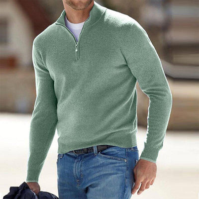 Ortwin | Elegante Pullover mit Reißverschluss