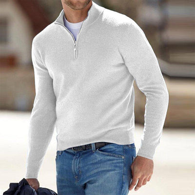 Ortwin | Elegante Pullover mit Reißverschluss