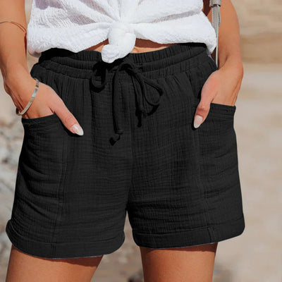 Luxe High‑Waist Shorts Damen – modisch & bequem