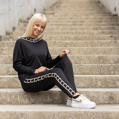 Lunachic - Modisches Hosen- und Top-Set