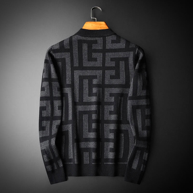 Klassischer Herren Strickpullover