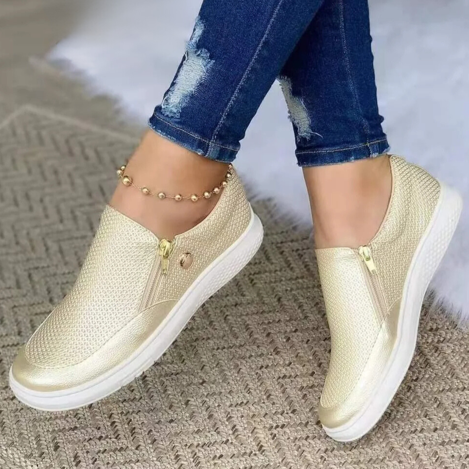 Bertha™ | Zipper Orthopedic Women's Shoes