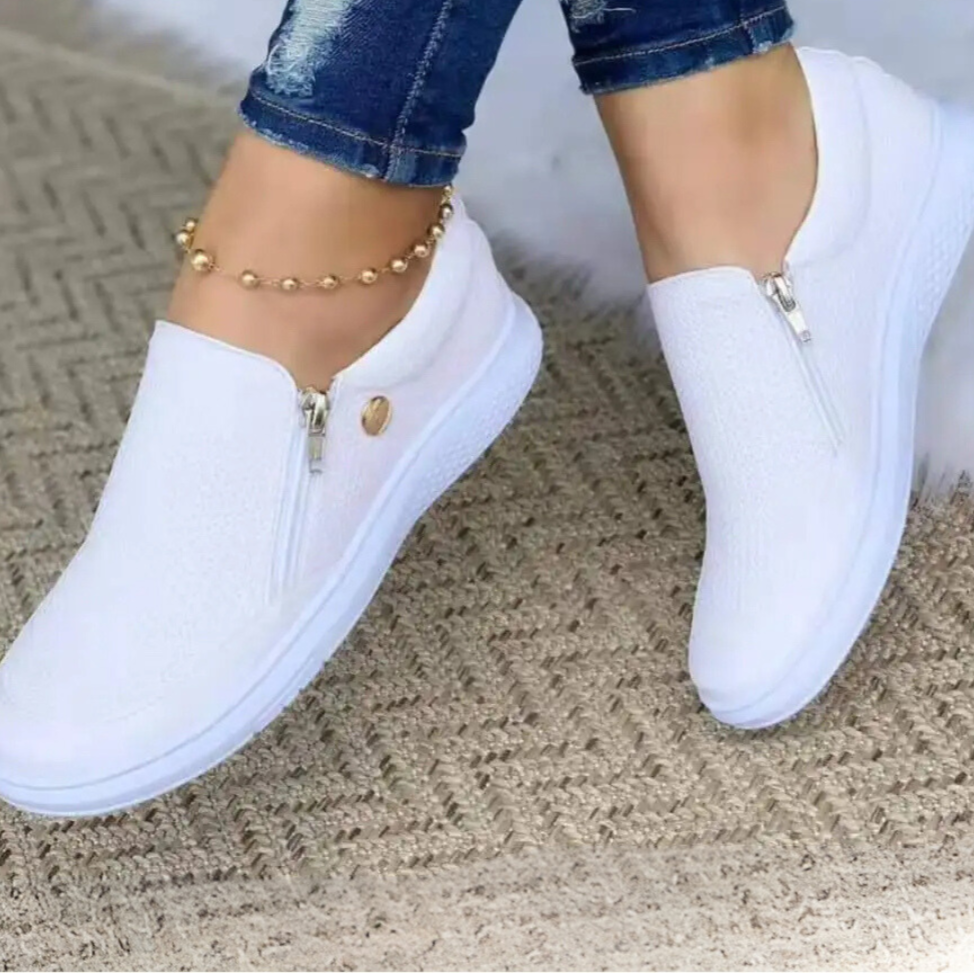 Bertha™ | Zipper Orthopedic Women's Shoes