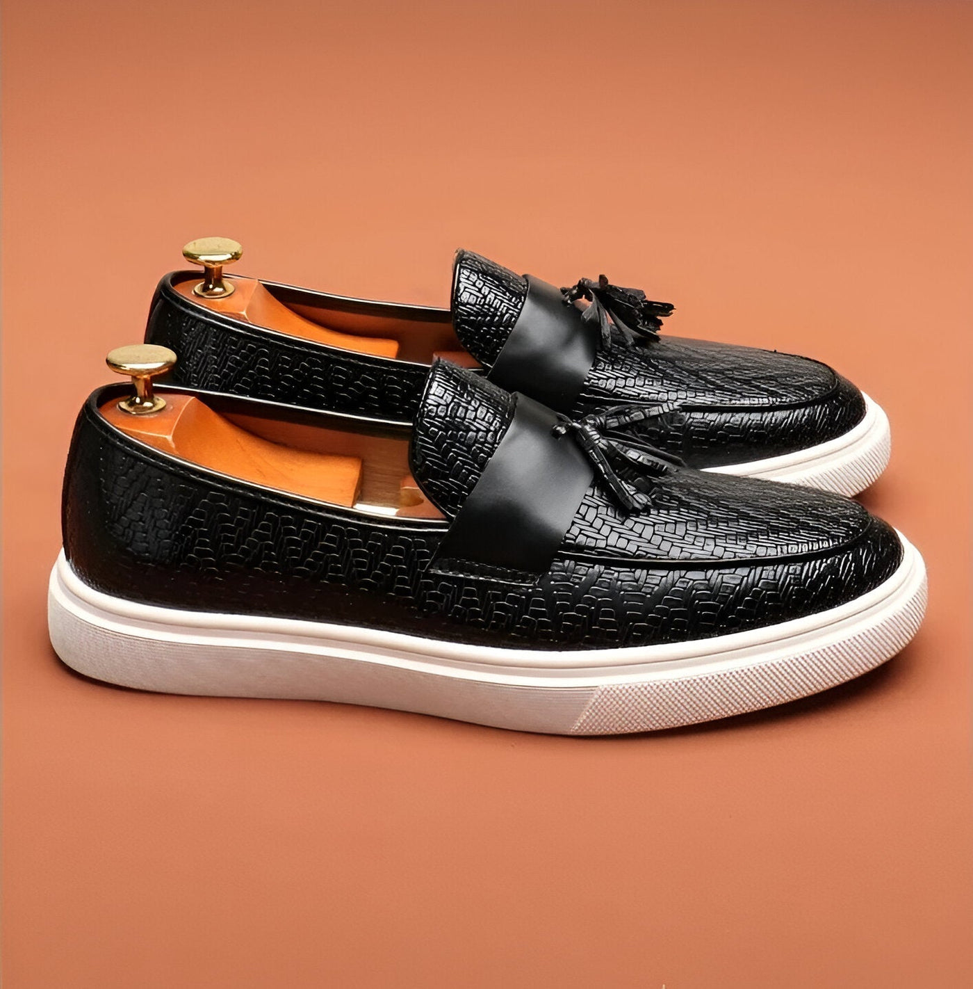 Elegante Leder Herren Loafer