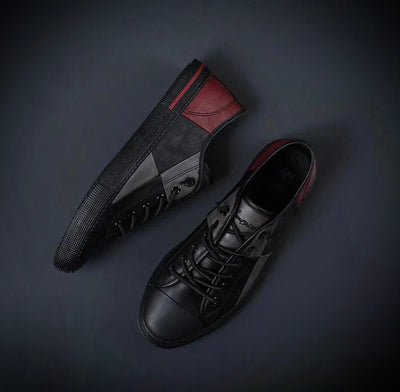 Elegante Herren Leder Sneakers