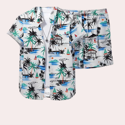 Lässiger Sommer-Zweiteiler für Herren – Atmungsaktiv & Bequem – Jonas