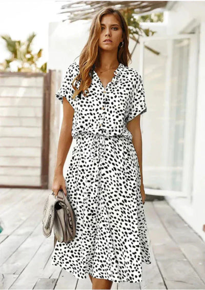 Sommerliches Vintage-Kleid für Frauen - ideal für den Sommer