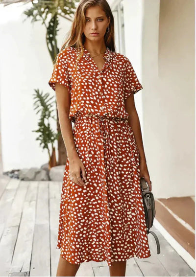 Sommerliches Vintage-Kleid für Frauen - ideal für den Sommer