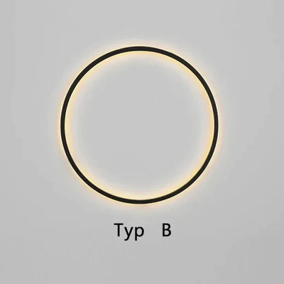 Minimalistische runde Wandleuchte Indoor – LED Wandlampe für stilvolles Wohnen