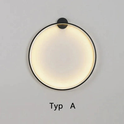 Minimalistische runde Wandleuchte Indoor – LED Wandlampe für stilvolles Wohnen