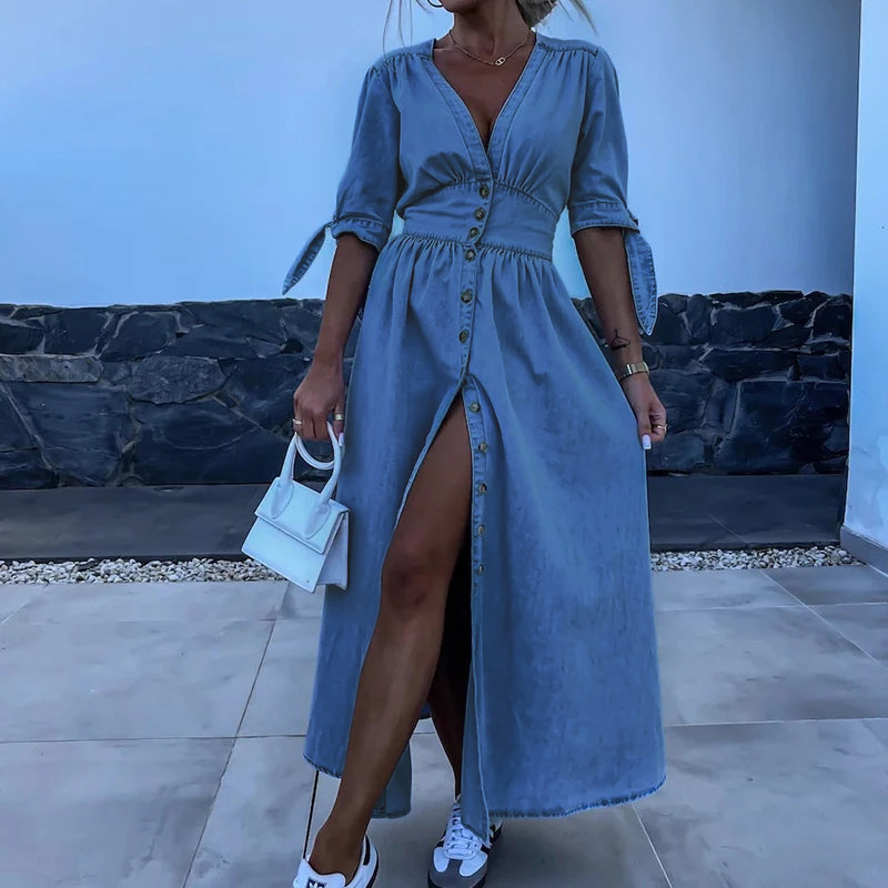 Sophie - Denim-Kleid für Frauen