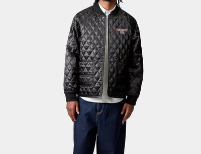 Herren gesteppte Baumwolljacke mit praktischem Reißverschluss Aliams