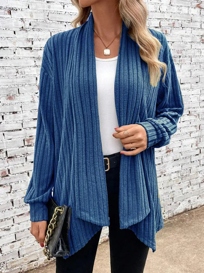 Leah™ - Rippstrick Drape Cardigan