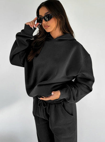 Stefanie | Oversized Hoodie- und Jogger-Set für Damen