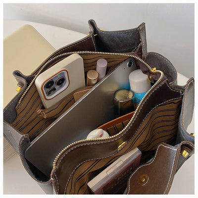 Shopper aus Kunstleder – Handgefertigt & nachhaltig