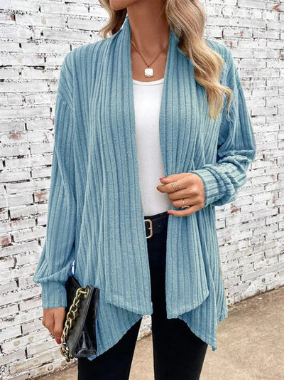 Leah™ - Rippstrick Drape Cardigan