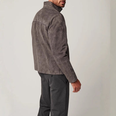 Herren elegante Wildlederjacke Aliams