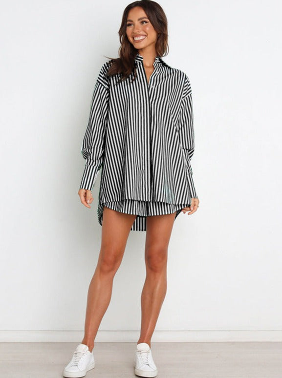 Christelle | Gestreiftes Co-Ord Set für Frauen