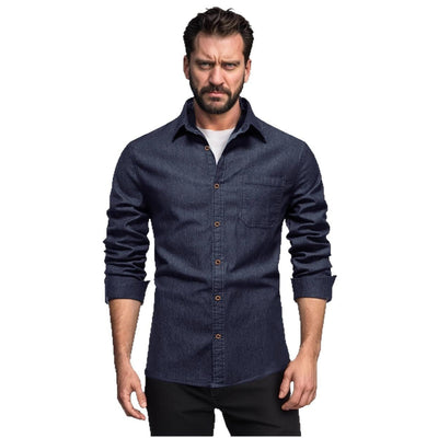 Herren Denim Hemd Aliams
