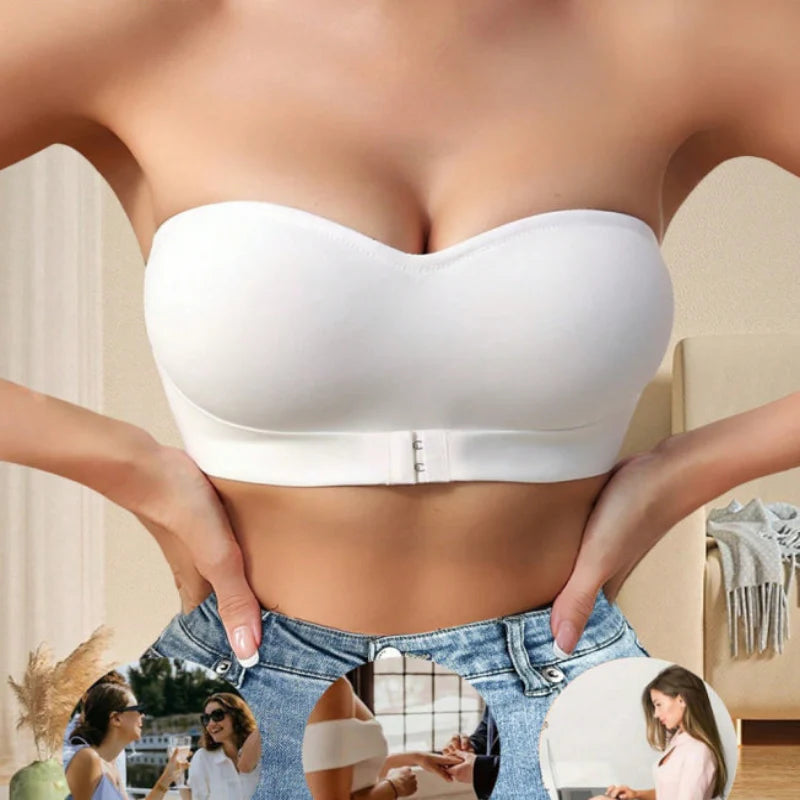 Trägerloser Push Up Bh Für Damen | Schnalle