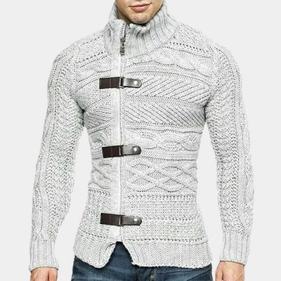 Klassischer Herren Rollkragenpullover aus Merinowolle