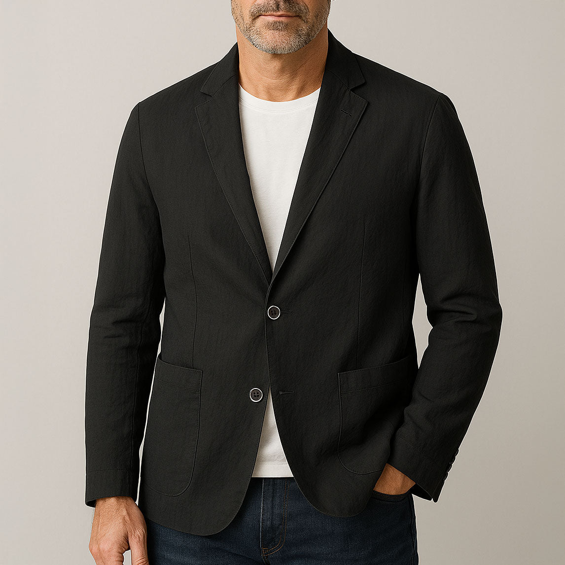 Baumwoll Herren Jacke