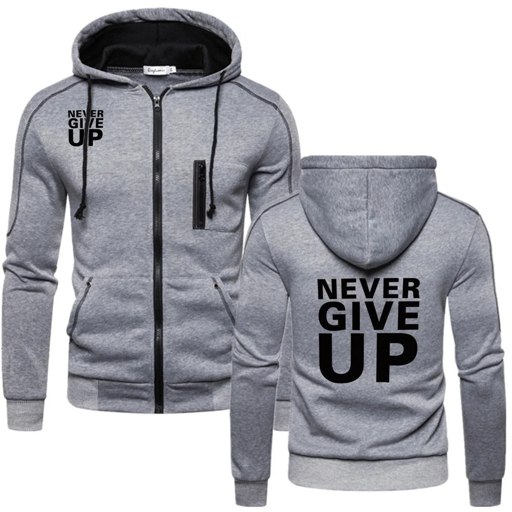 Sportlicher Herren Zip-Hoodie