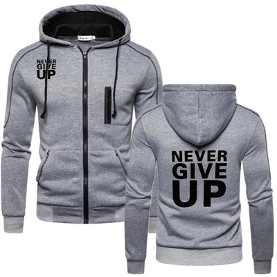 Sportlicher Herren Zip-Hoodie