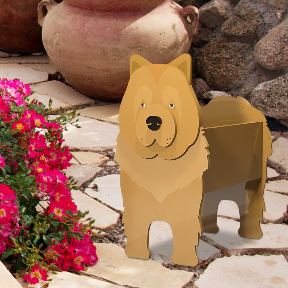 Chow Chow Flower Pot