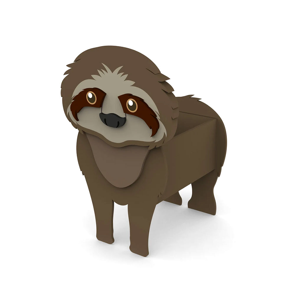 Faultier Pflanzentopf