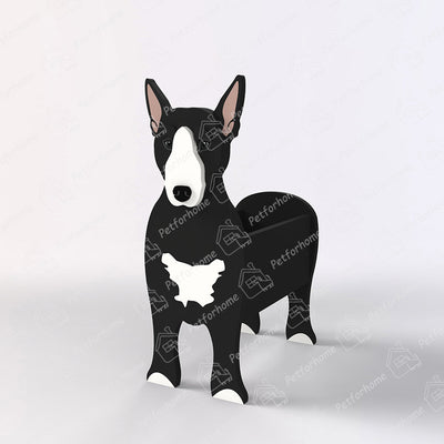 Bull Terrier Pflanzenübertopf