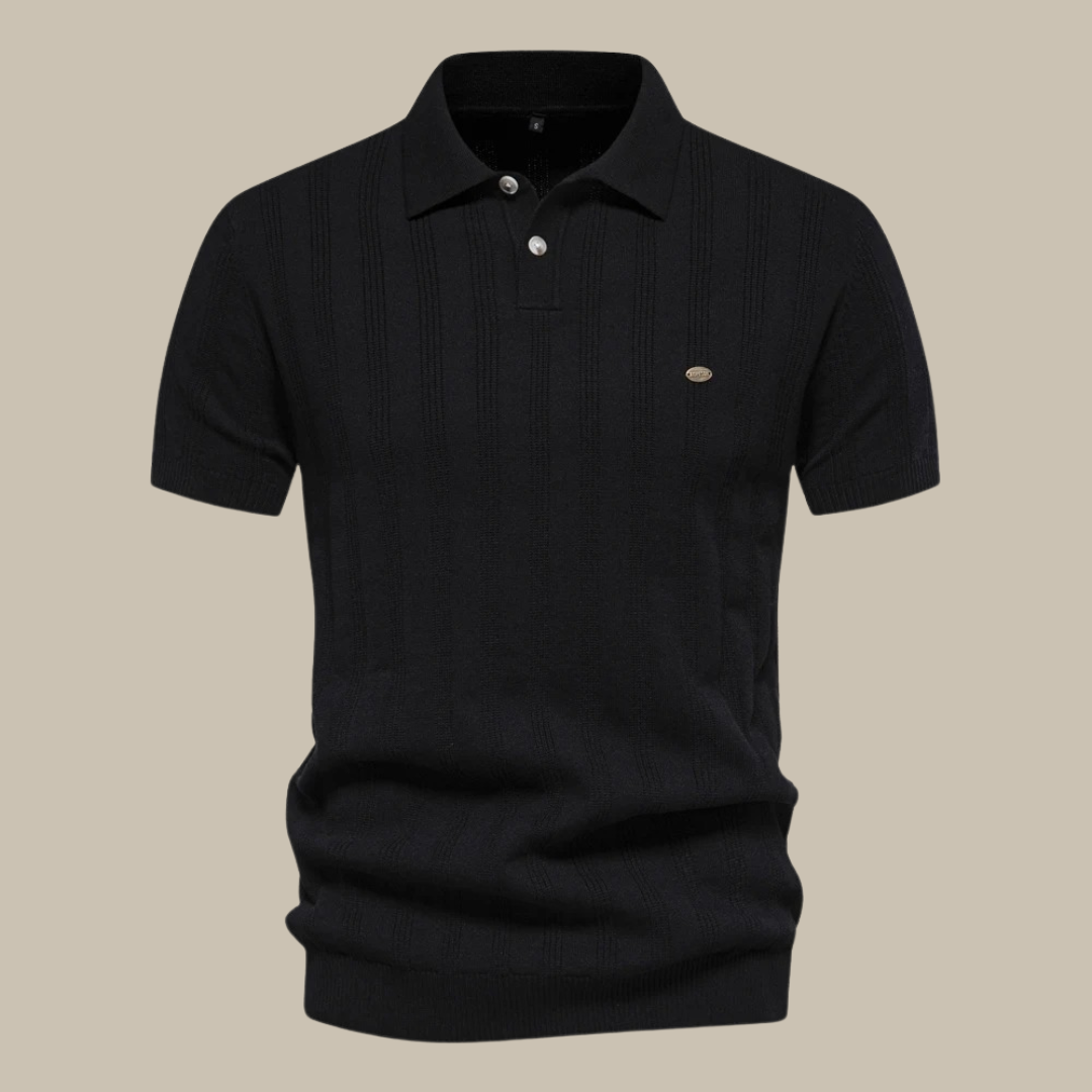 Finn | Stylisches Kurzarm-Merino-Polo
