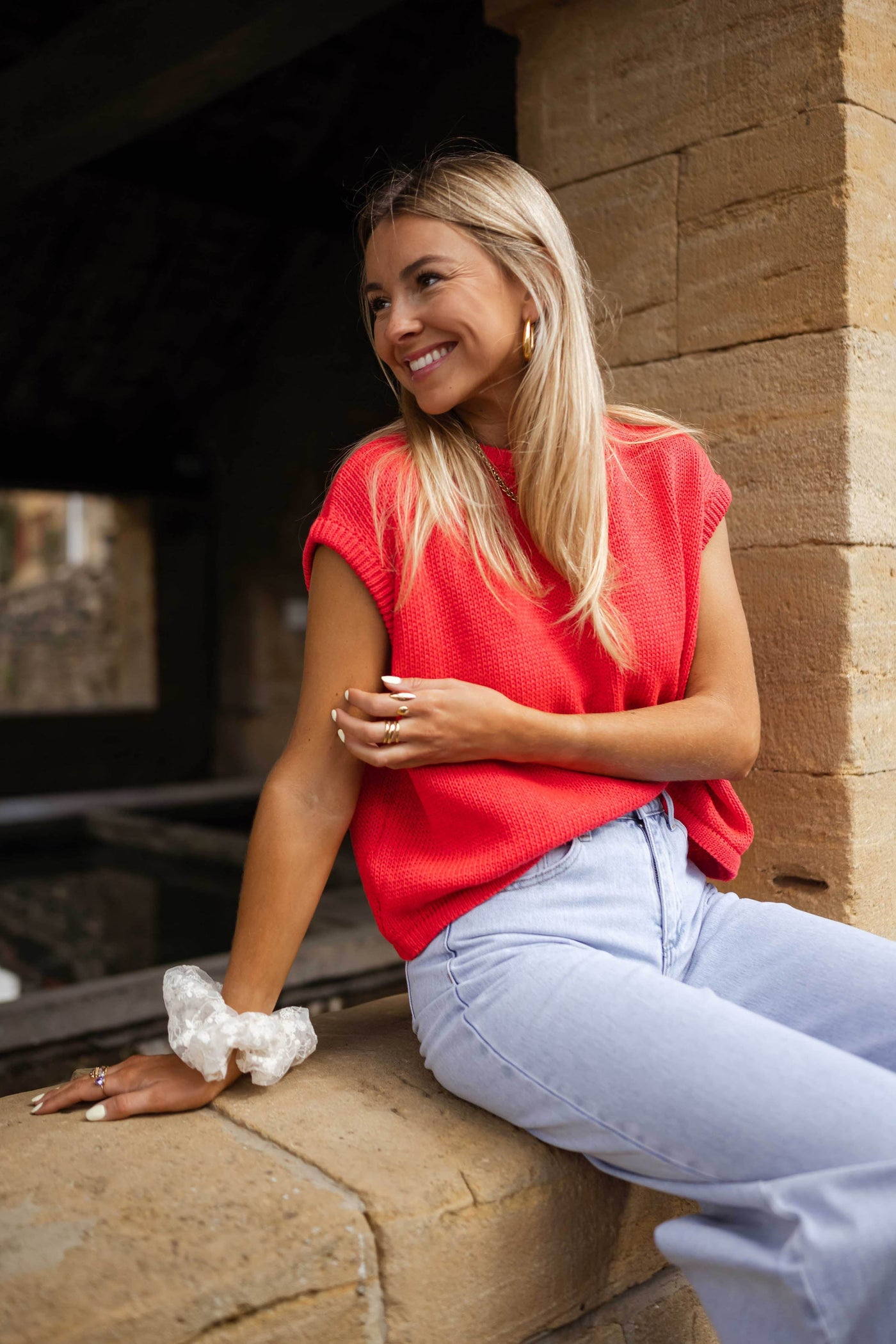 Kyle | Pullover Kathia - rot