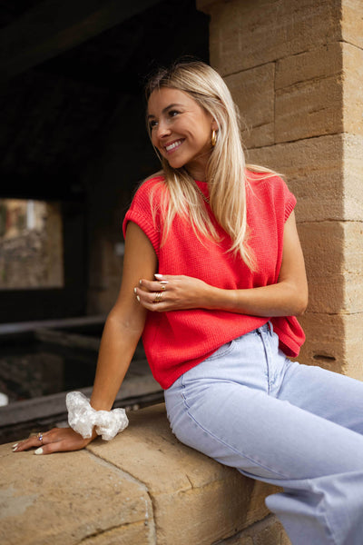 Kyle | Pullover Kathia - rot