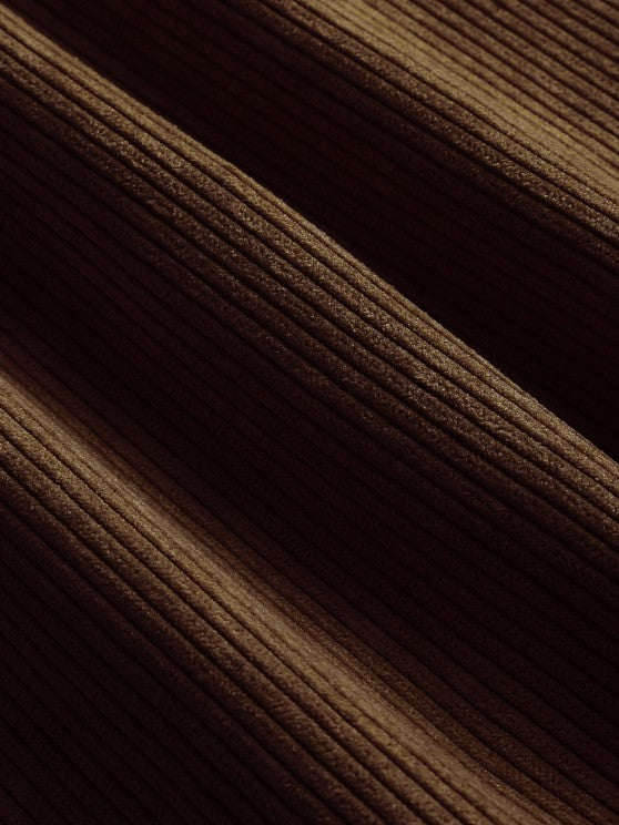 Herren Cord-Pulloverhemd | Casual Freizeithemd | Langarm