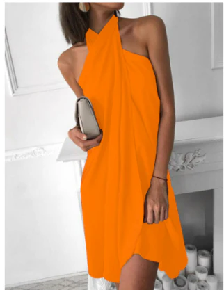 Kalina | Stilvolles Lockeres Kleid Mit Knoten Für Damen