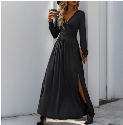 Alphosinem | Damen Elegantes Kleid | Maxi