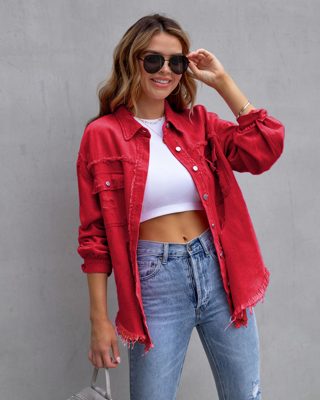 Émile getragene Jeansjacke - zeitloser Stil mit modernem Touch
