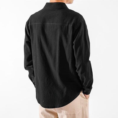 Weich Gewebtes Herren Freizeithemd