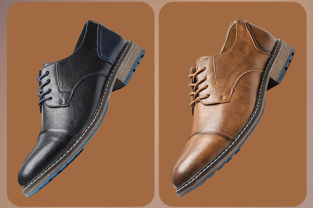 Große Größen Herren Schnürschuhe Elegant