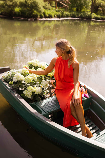 Valentina | Robe Tory - orange