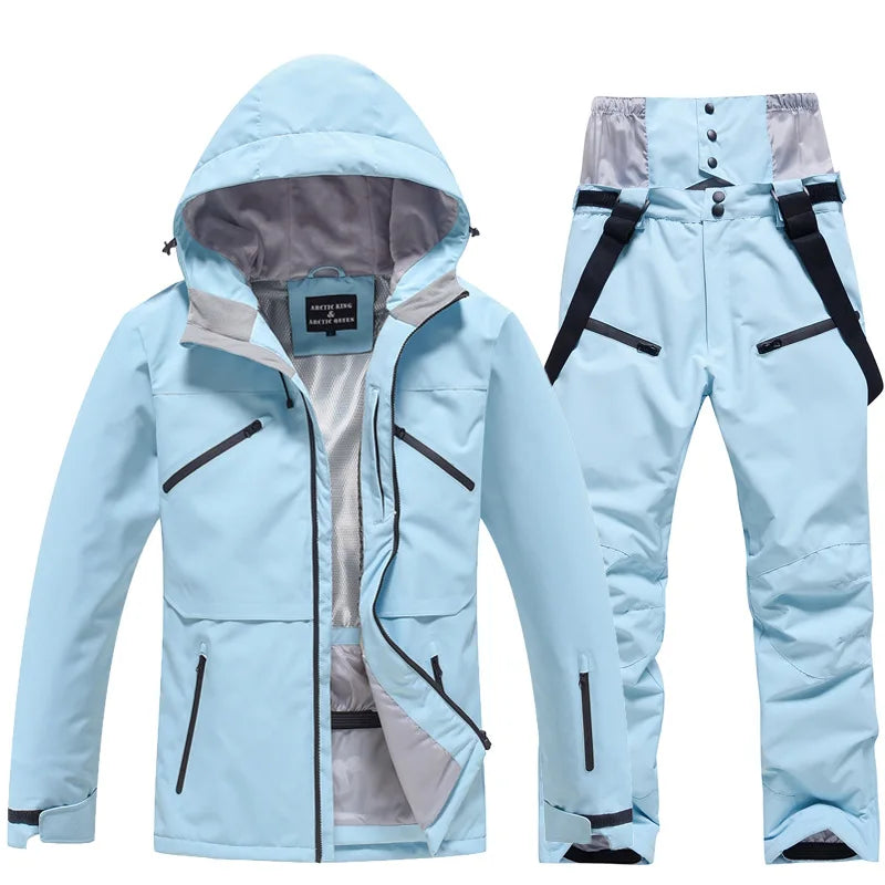 Unisex Winter Skianzug | Zweiteiliges Set